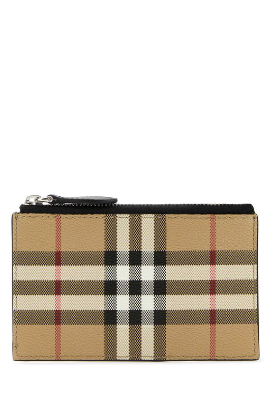 Burberry バーバリープリントキャンバスウォレット - Image 1