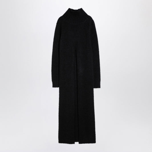 Jil Jil Sander Long Black Alpaca Turtleneckドレス - Image 1