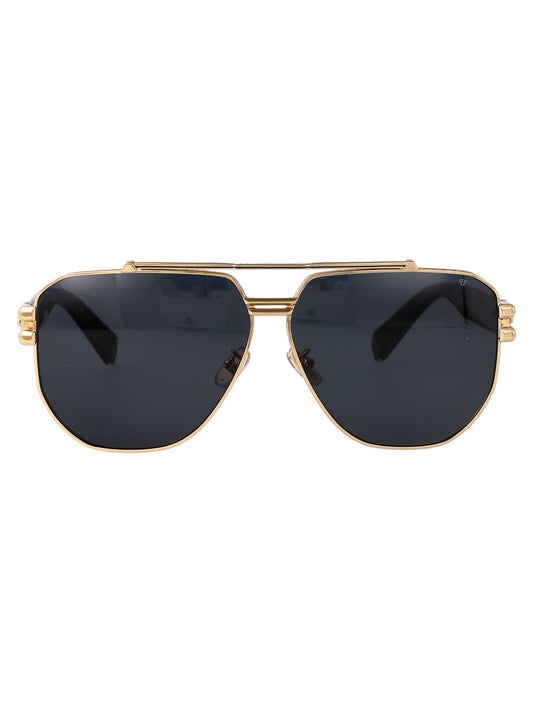 Philipp Philipp Plein Geometric Sunglasses SPP185 0301 - Image 1
