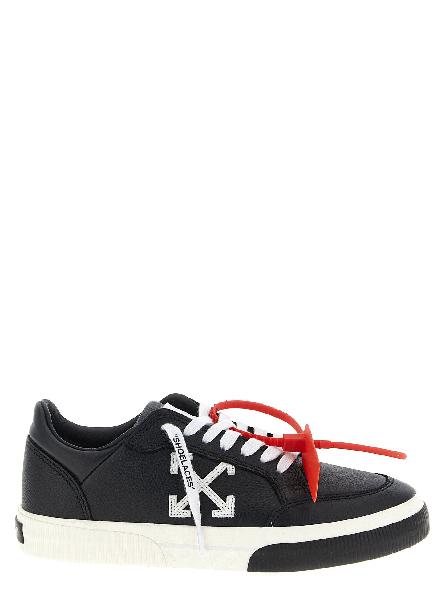 Off Off White 'New Low Vulcanized Leather' Sneakers - Image 1