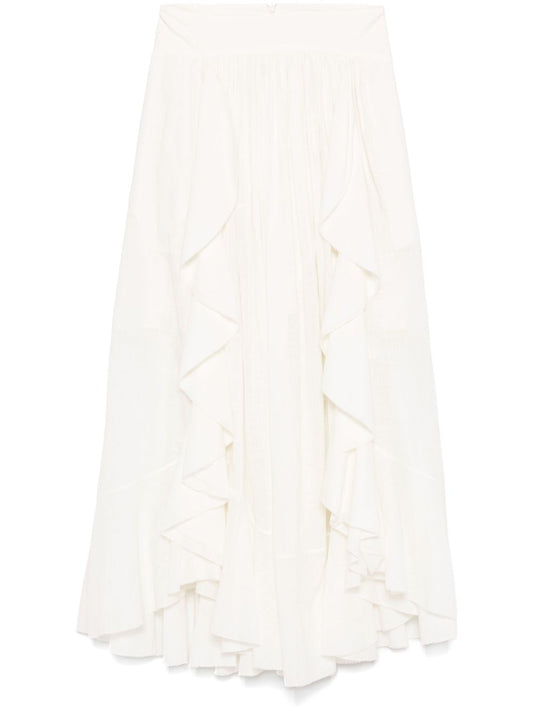 Zimmermann ZIMMERMANN ACACIA COTTON MAXIスカート - Image 1