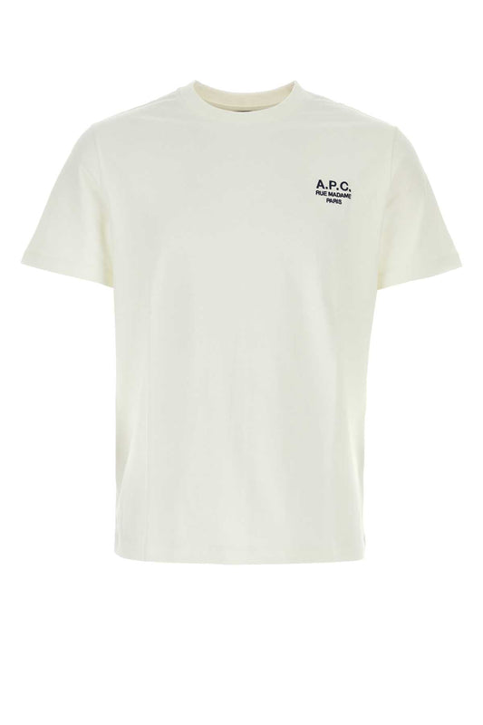 A A.P.C.白い綿Tシャツ - Image 1