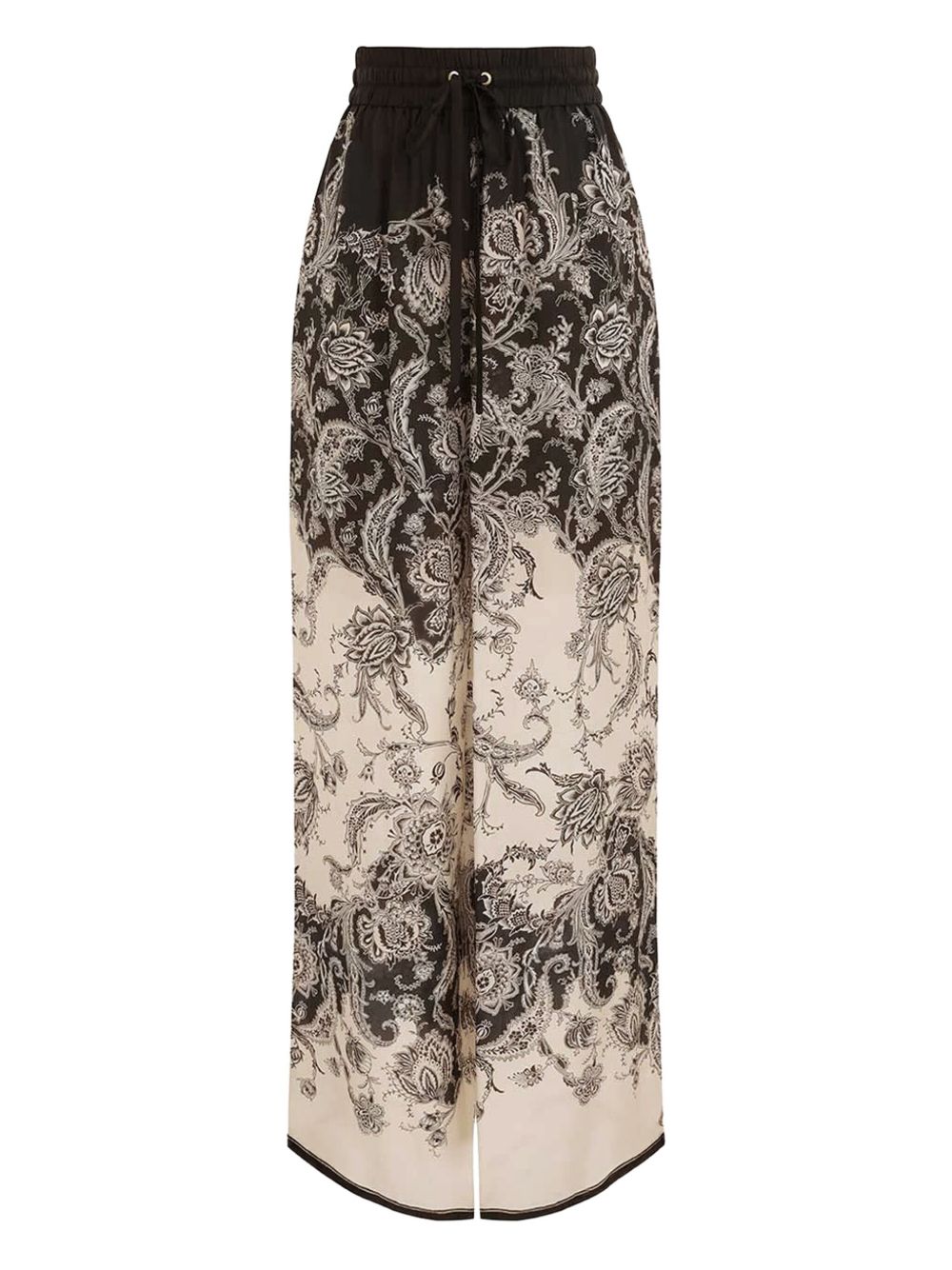 Zimmermann Zimmermann Rhiannonプリントシルクズボン - Image 1
