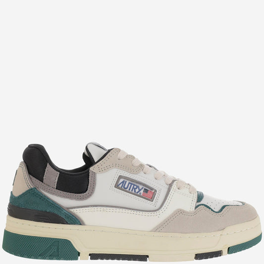 Autry Autry CLC Low SuedeおよびMeshスニーカー - Image 1