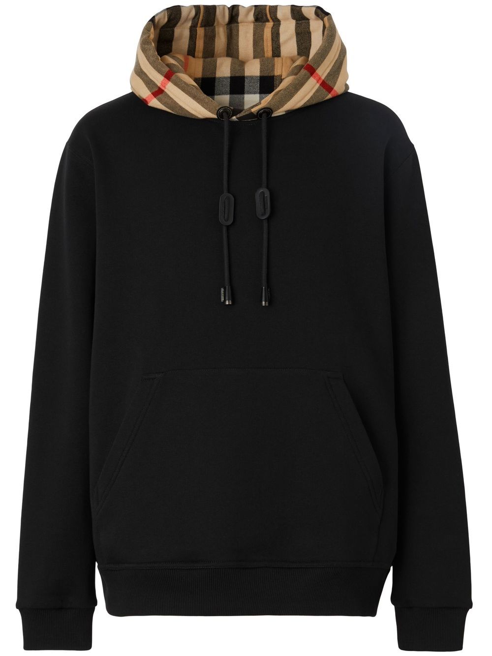 Burberry バーバリーチェックモチーフコットンパーカー - Image 1