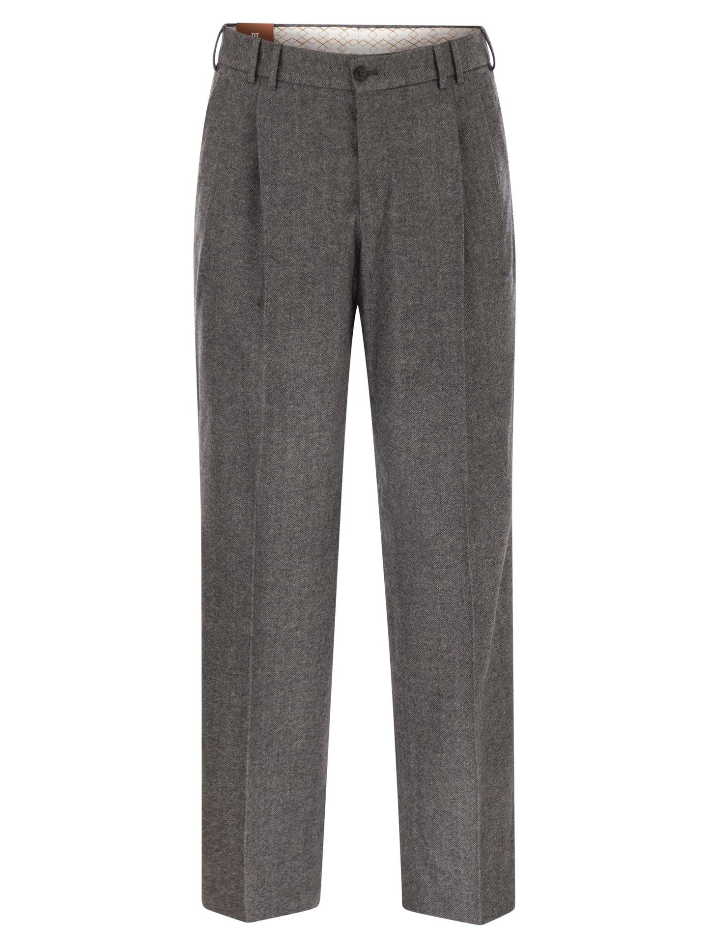 Pt Pt Torino マイケル トラウザーズ (バージン ウール & カシミア) - Image 1