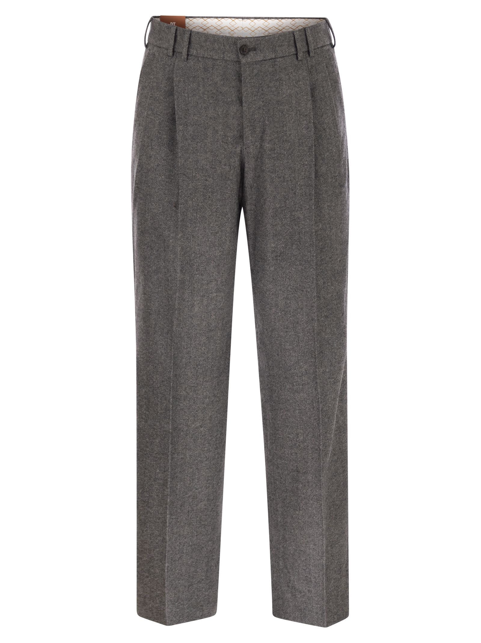 Pt Pt Torino マイケル トラウザーズ (バージン ウール & カシミア) - Image 1