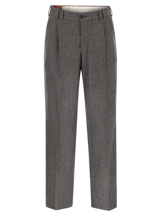 Pt Pt Torino マイケル トラウザーズ (バージン ウール & カシミア) - Image 1