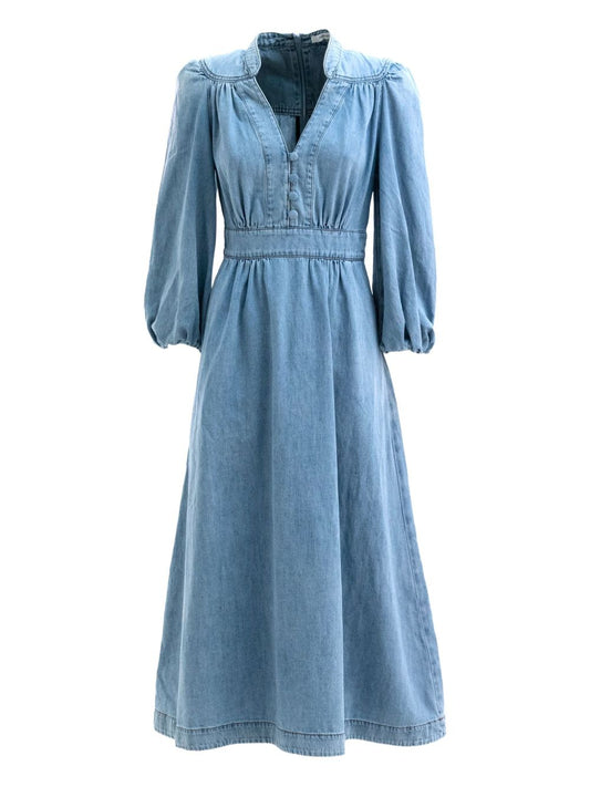 Zimmermann Zimmermann Denim Midiドレス - Image 1