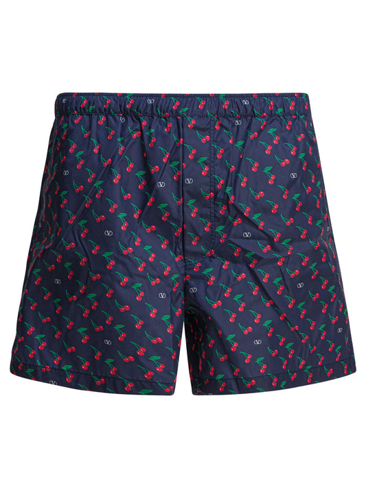 Valentino ヴァレンティノ「Cherryfic」スイムショーツ - Image 1