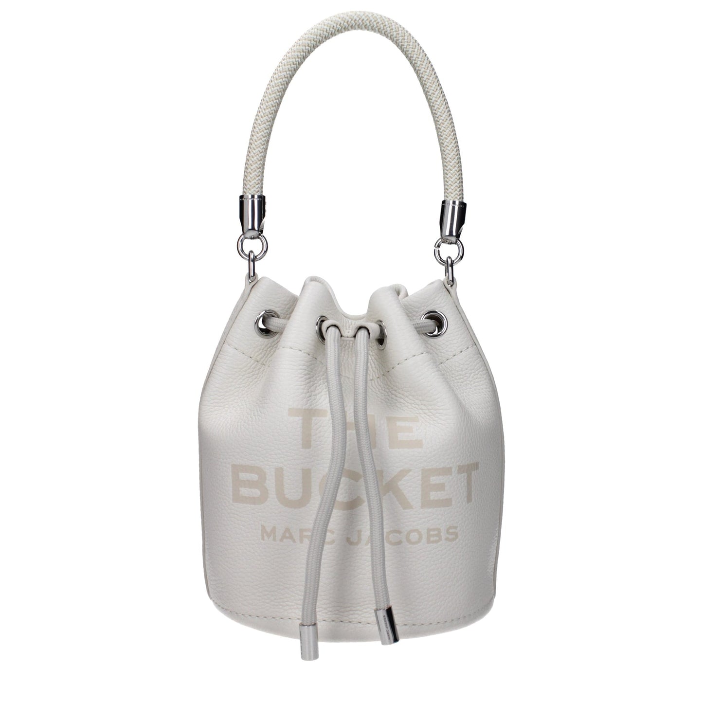 Marc マークジェイコブスハンドバッグ女性レザーホワイト/コットン - Image 1