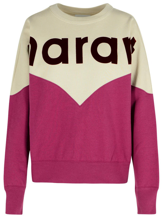 Marant イザベル・マラン・エトワイル・ 'ヒューストン'スウェットシャツのブドウと目の綿のブレンド - Image 1
