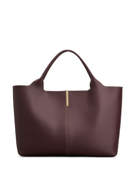 Tods トッド 'S ミディアムレザーショッピングバッグ - Image 1