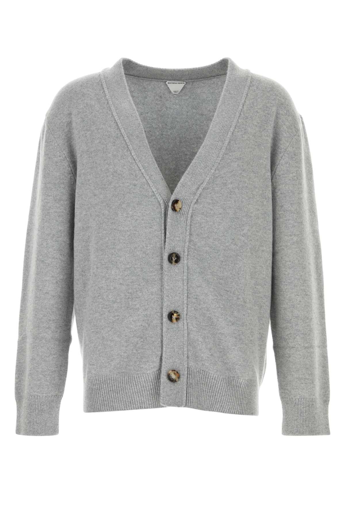 Bottega ボッテガベネタグレーカシミアカーディガン - Image 1