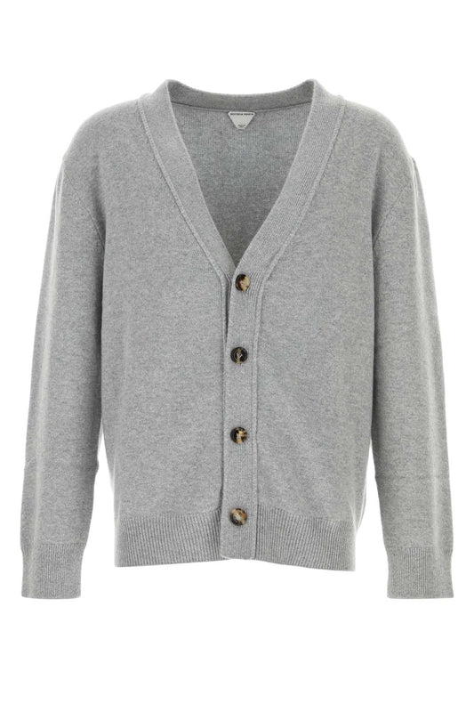 Bottega ボッテガベネタグレーカシミアカーディガン - Image 1