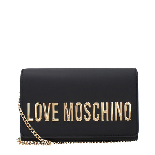 Moschino モスキーノポシェットの女性ポリウレタンブラックが大好きです - Image 1
