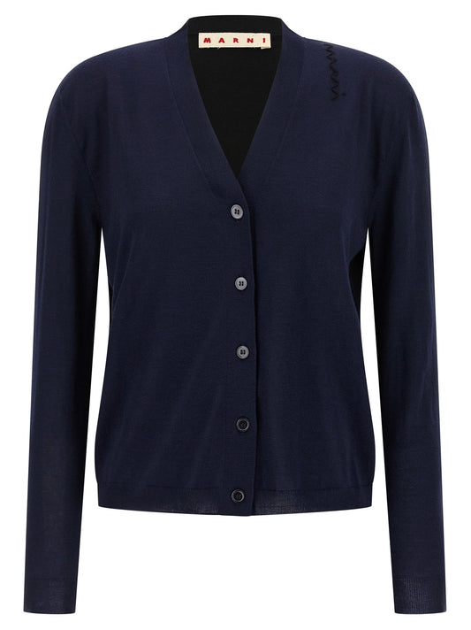 Marni Marni Two Tone Cardigan - Image 1