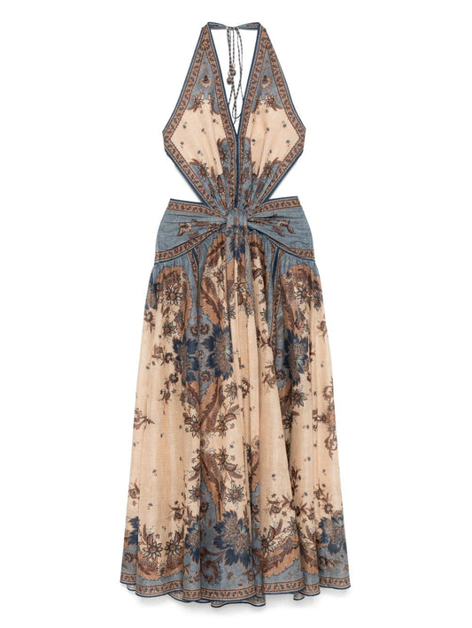 Zimmermann Zimmermann Ascension印刷されたMaxiドレス - Image 1