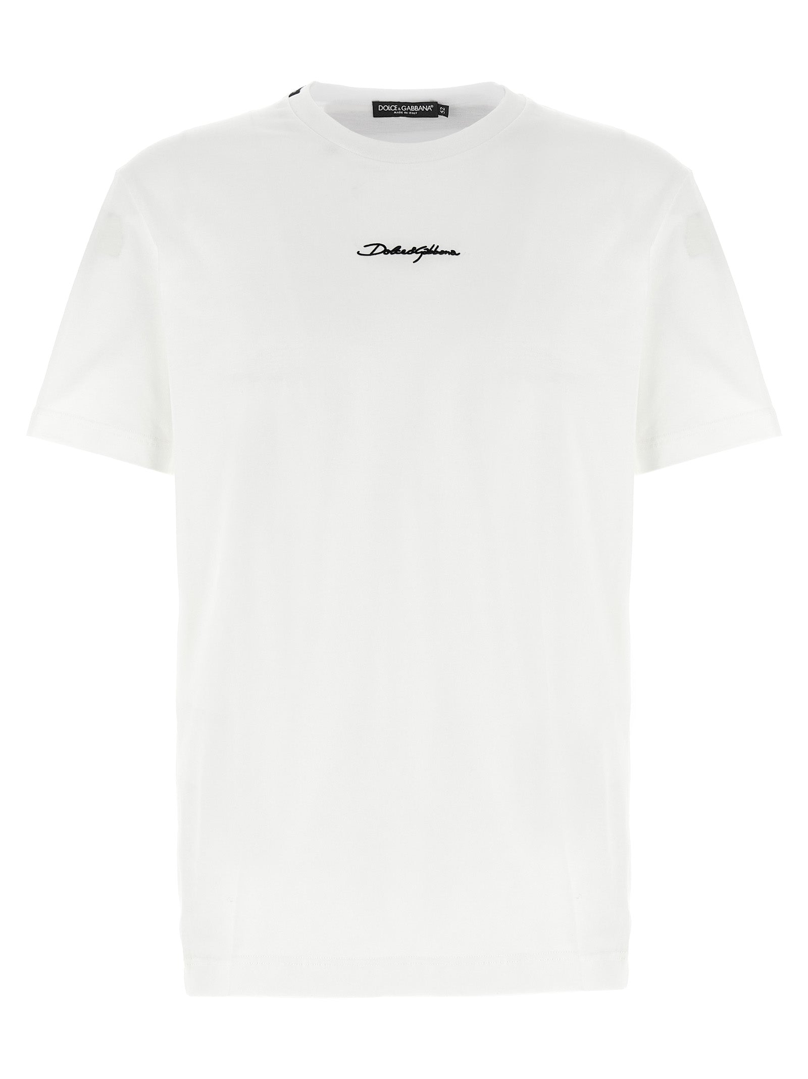 Dolce ドルチェ＆ガッバーナのロゴ刺繍Tシャツ - Image 1