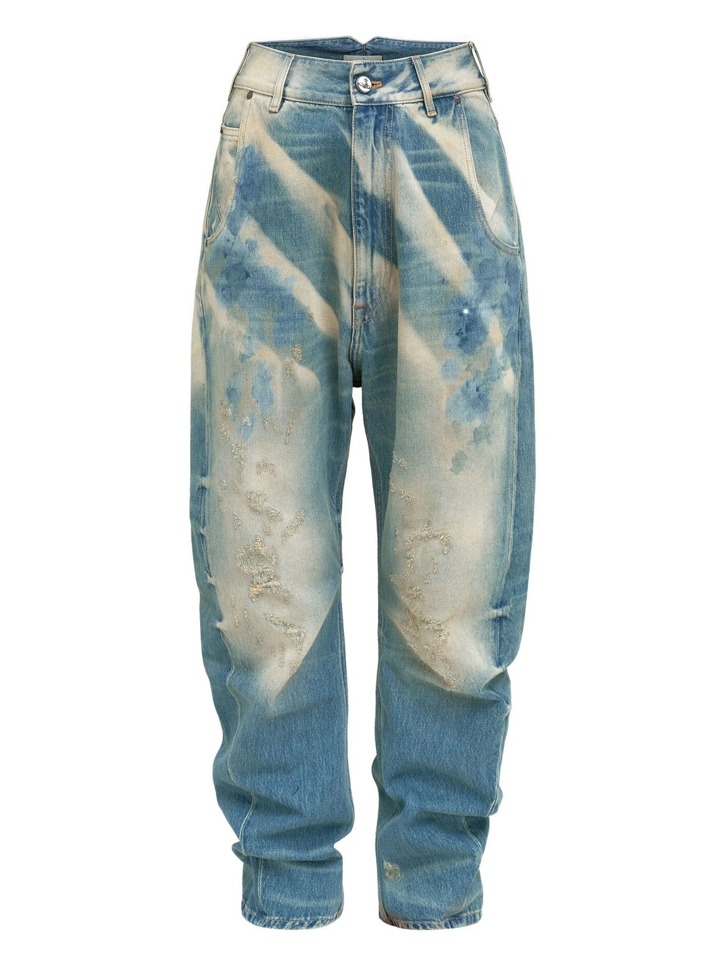 Vivienne Vivienne Westwoodバックルバックジーンズ - Image 1