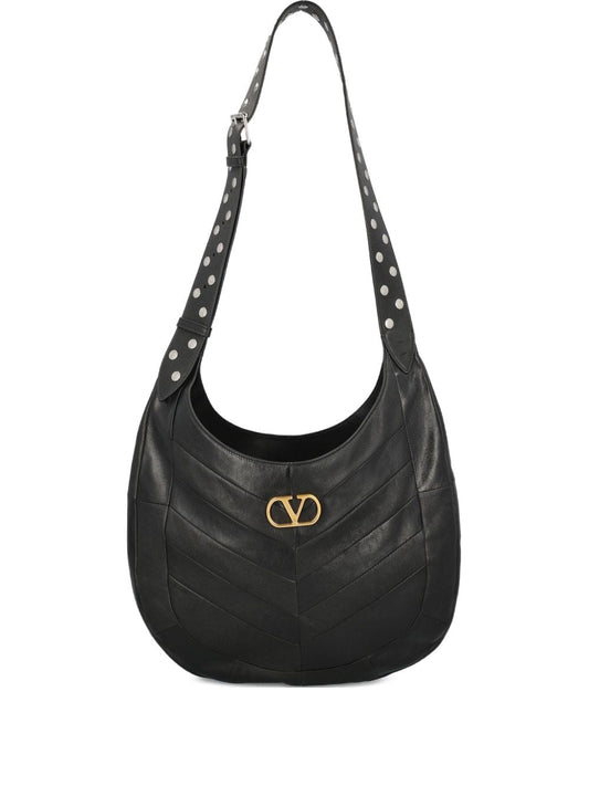 Valentino ヴァレンティノ ガラヴァーニ ホーボーホ ミディアム レザー ホーボー バッグ - Image 1