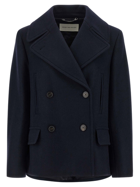 Monot Dries Van Noten 'Vafel' Coat - Image 1