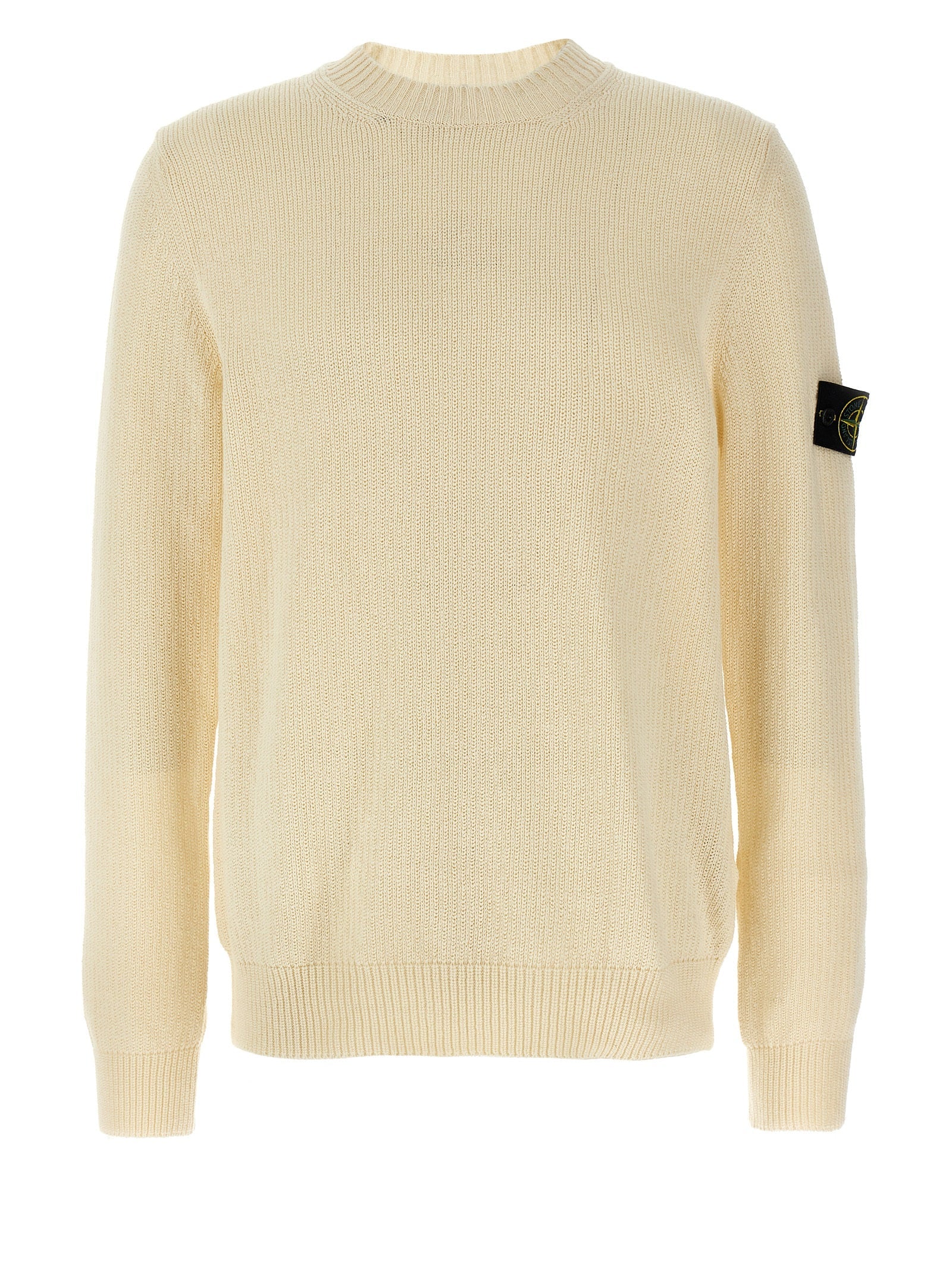 Stone Stone Island Logo Badge Sweater - Image 1