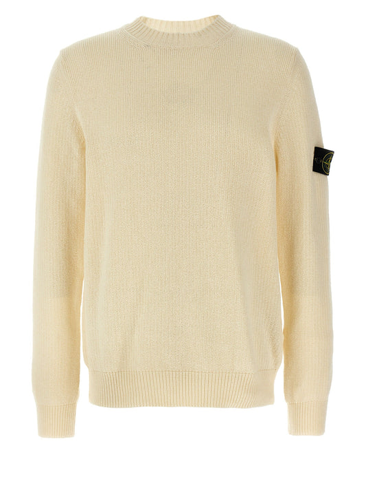 Stone Stone Island Logo Badge Sweater - Image 1