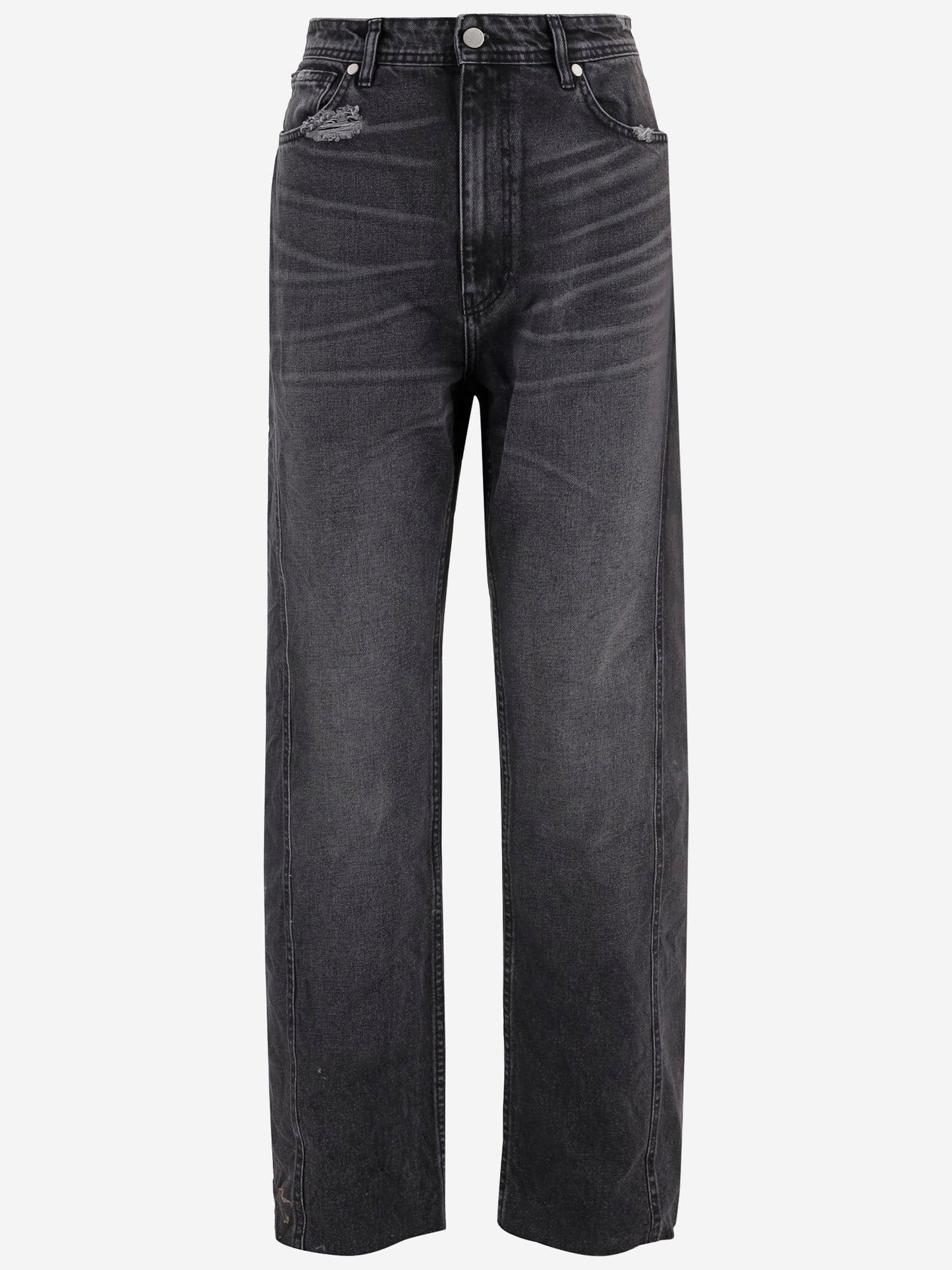 44 44 Label Group ヴィンテージディテールのコットン ジーンズ - Image 1