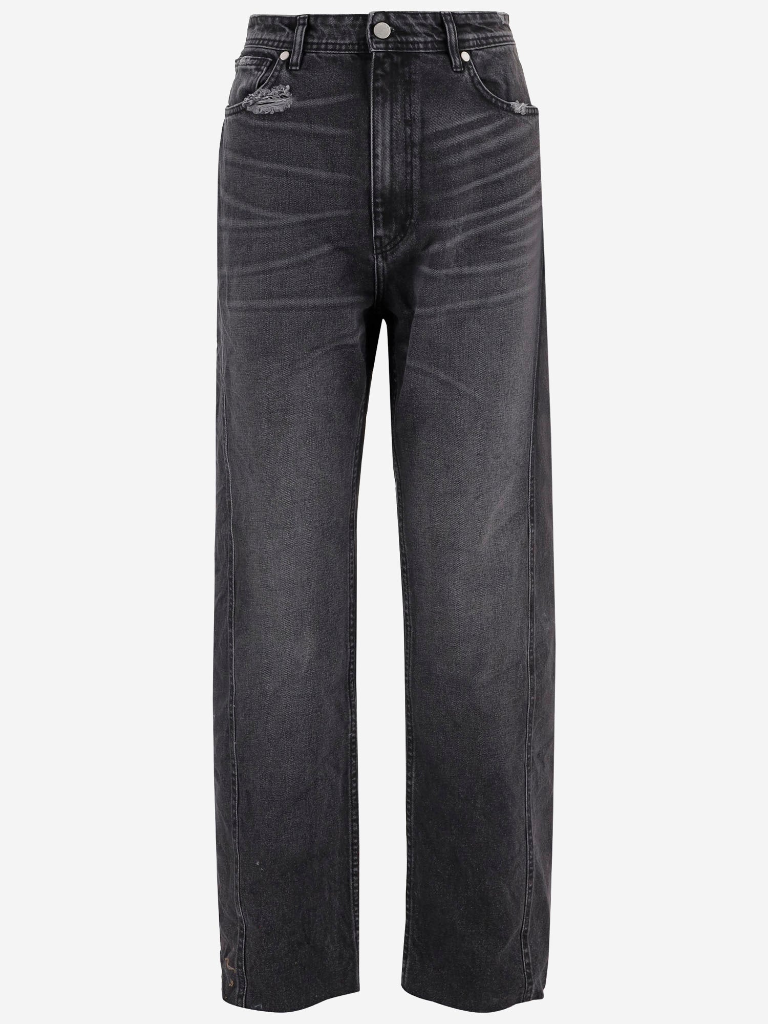 44 44 Label Group ヴィンテージディテールのコットン ジーンズ - Image 1