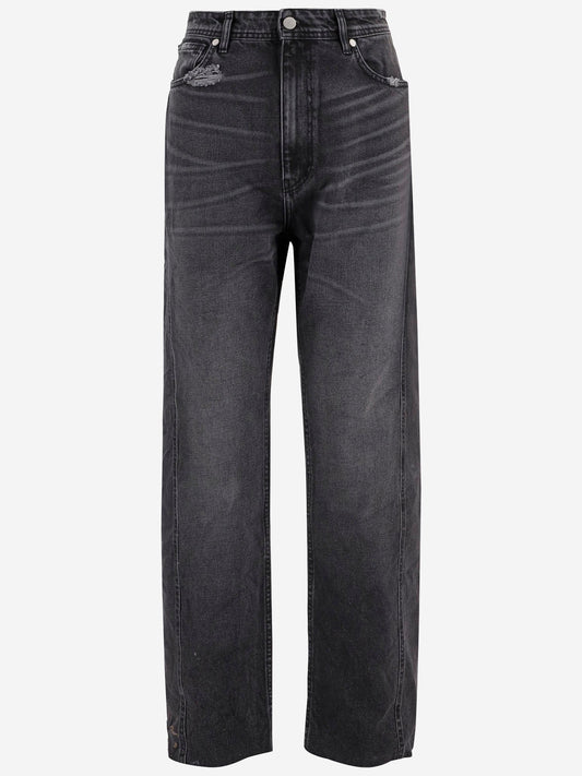 44 44 Label Group ヴィンテージディテールのコットン ジーンズ - Image 1