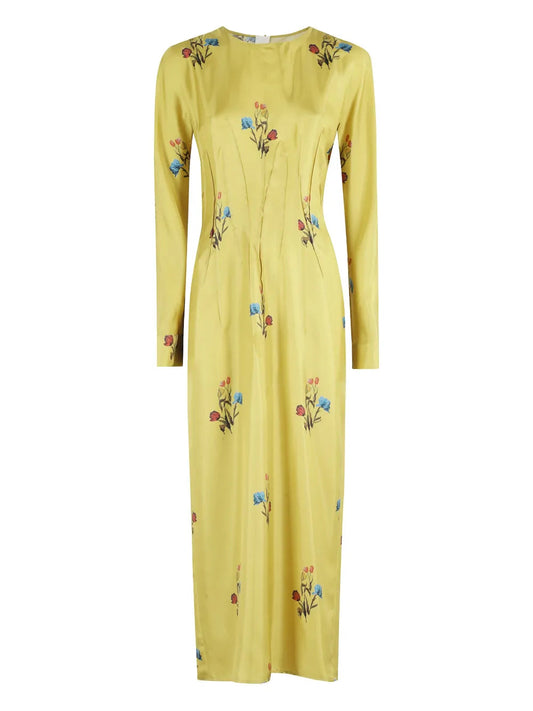 Marni 花柄のマルニロングドレス - Image 1