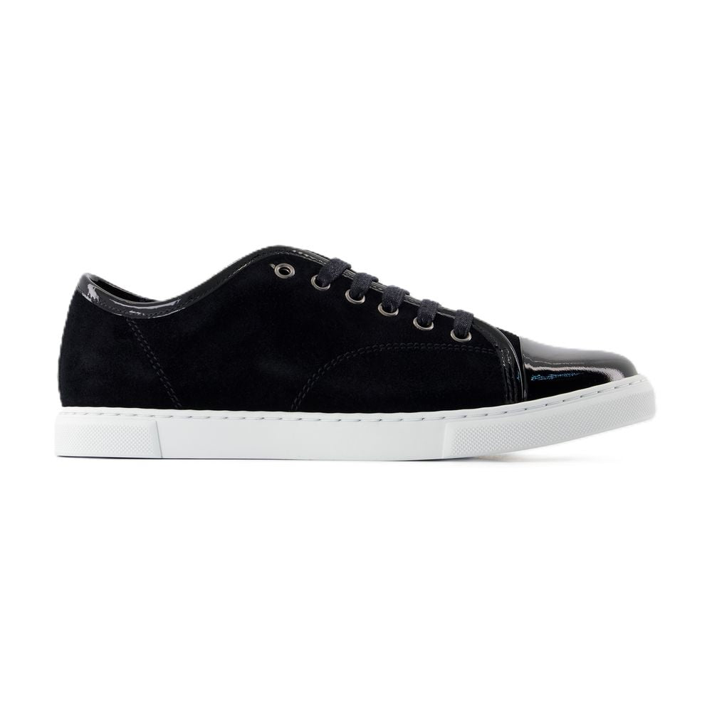 Lanvin DBB1スニーカーランビンレザーブラック - Image 1