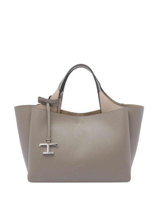 Tods トッド 'S ミニレザーショッピングバッグ - Image 1