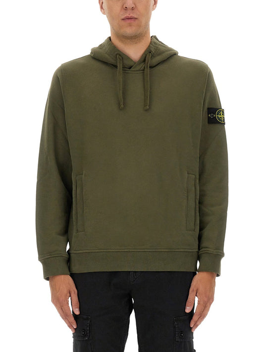 Stone Stone Island Cotton Hoodie - Image 1