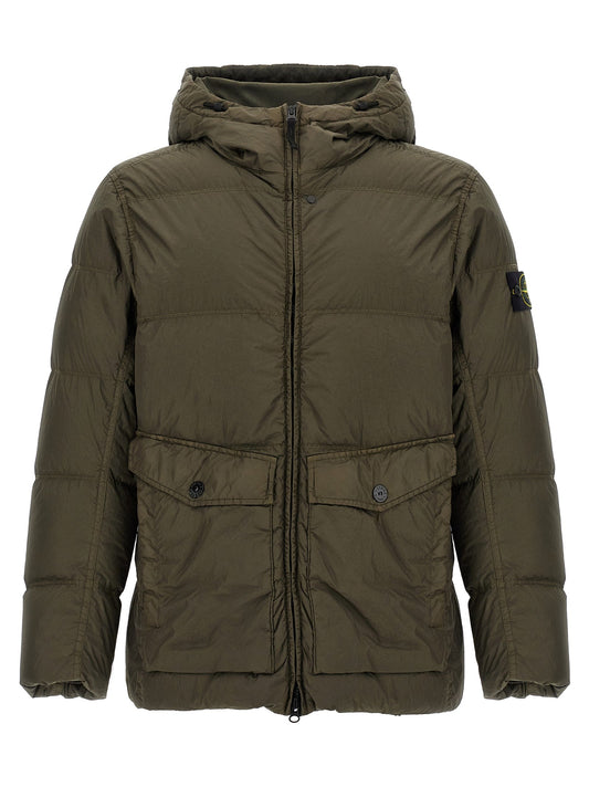 Stone Stone Island 'Crinkle Reps Ny' パッド入りパーカー - Image 1