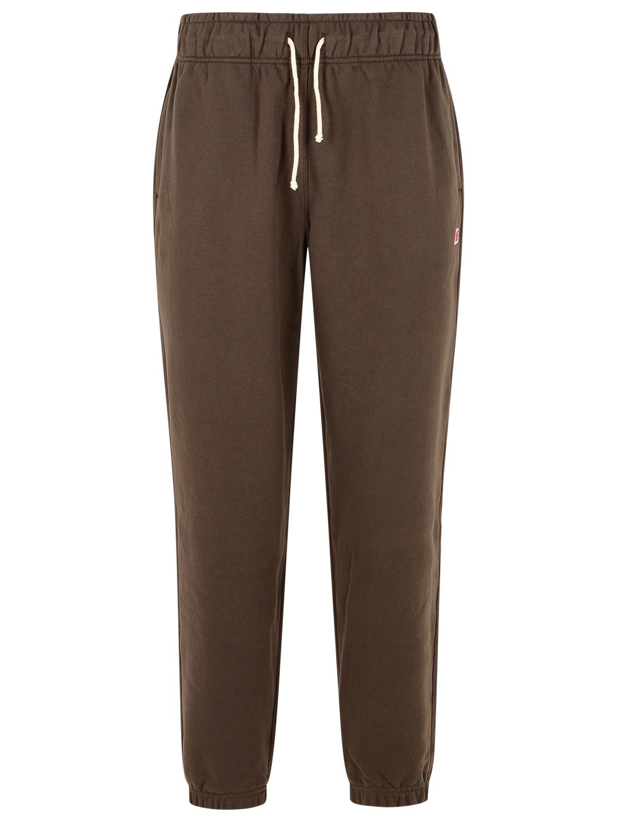 Designer Brand ニューバランス茶色の綿のズボン - Image 1
