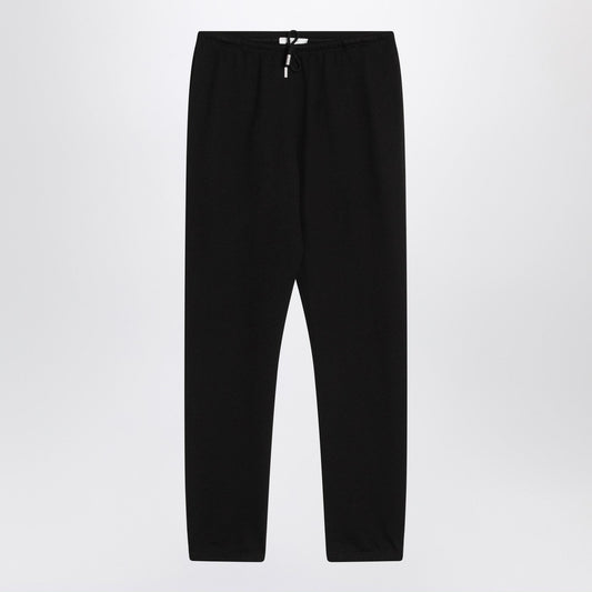 The Teo Teo Black CottonとCashmereズボン - Image 1