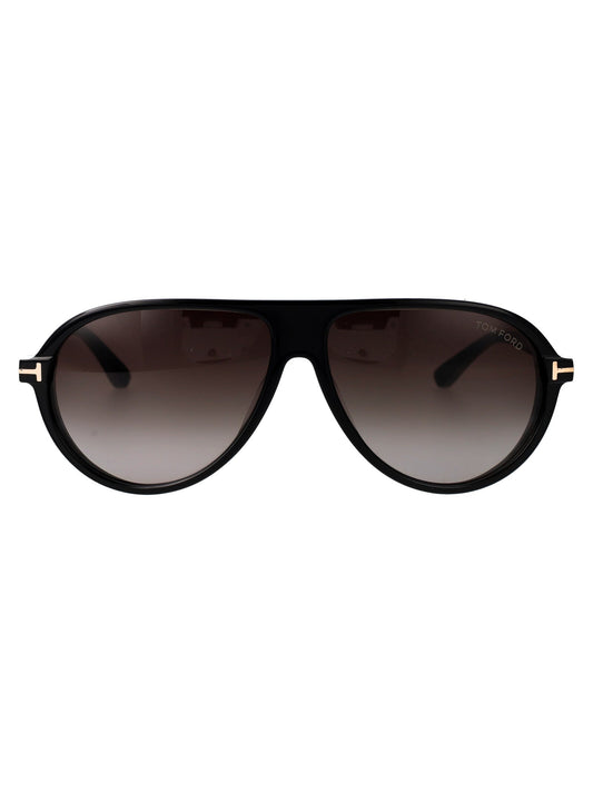 Tom Tom Ford Aviator Sunglasses FT1023 01 B - Image 1