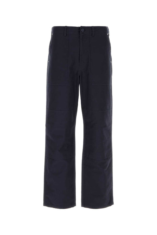 Givenchy Givenchy Midnight Blue Cotton Pant - Image 1