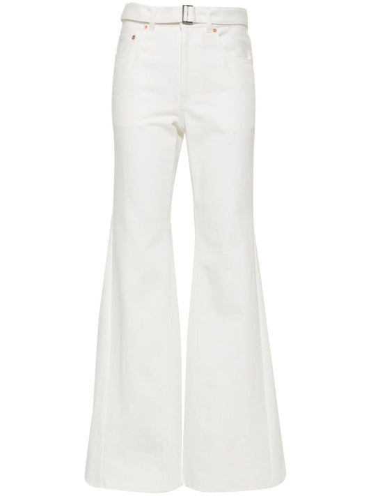 Sacai SACAI DENIMフレアジーンズ - Image 1