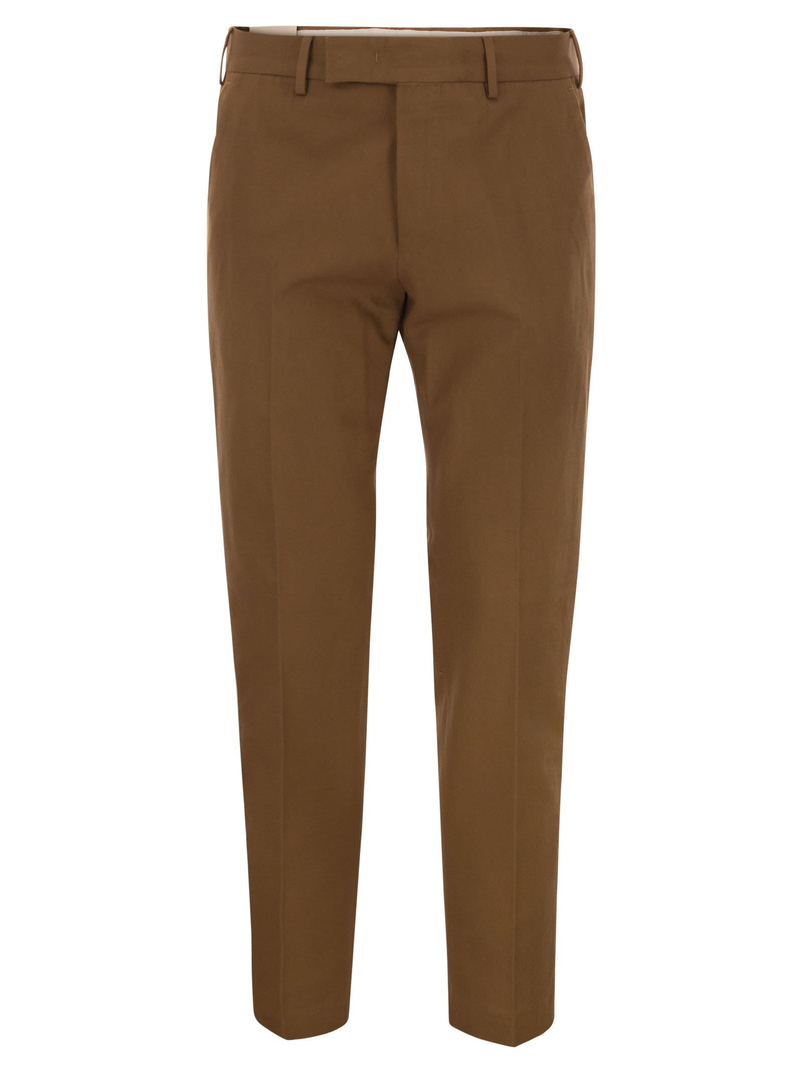 Pt Pt Torino Rebel コットン トラウザーズ - Image 1