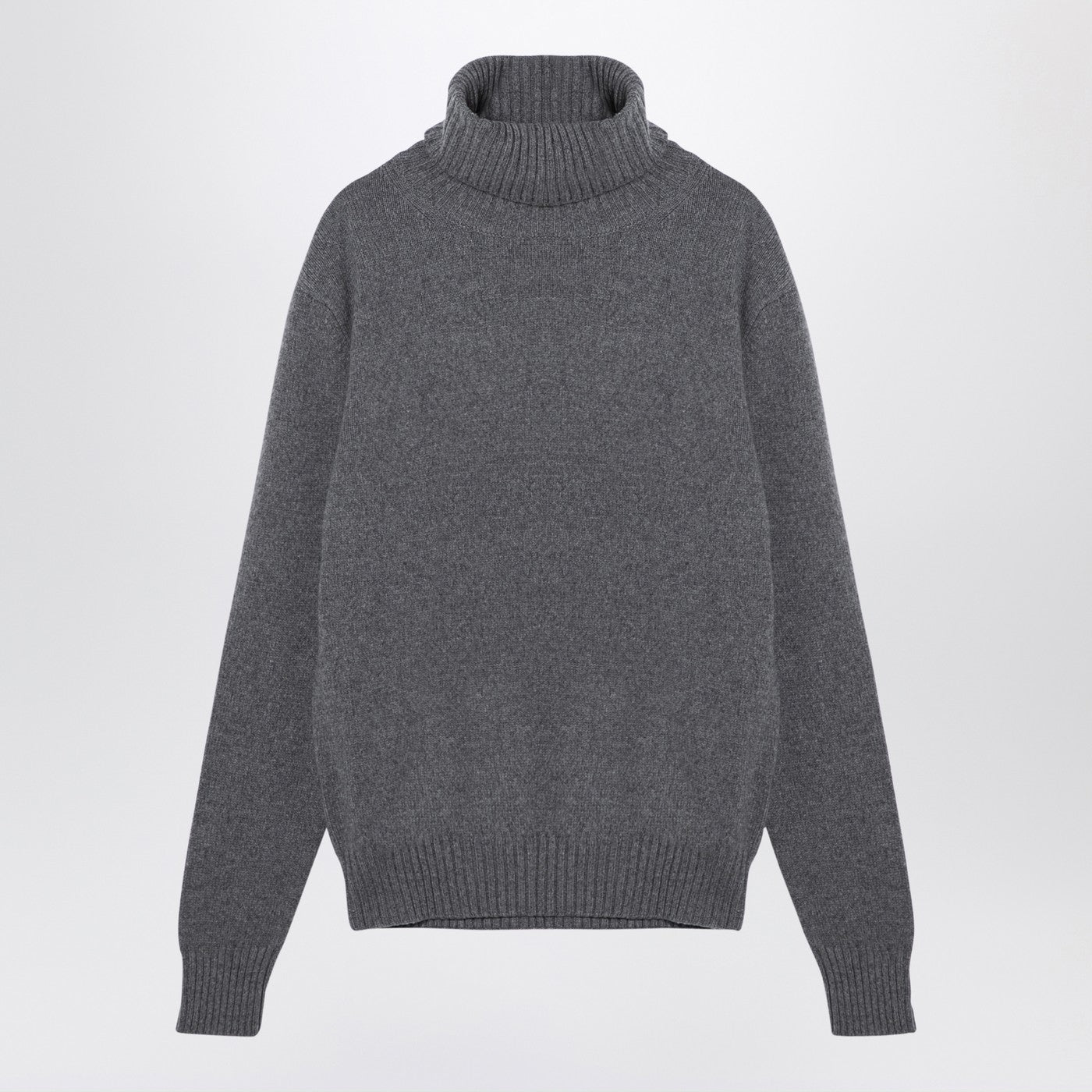 Ami Ami Paris Light Gray Cashmere Turtleneckジャンパー - Image 1