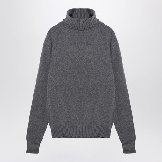 Ami Ami Paris Light Gray Cashmere Turtleneckジャンパー - Image 1