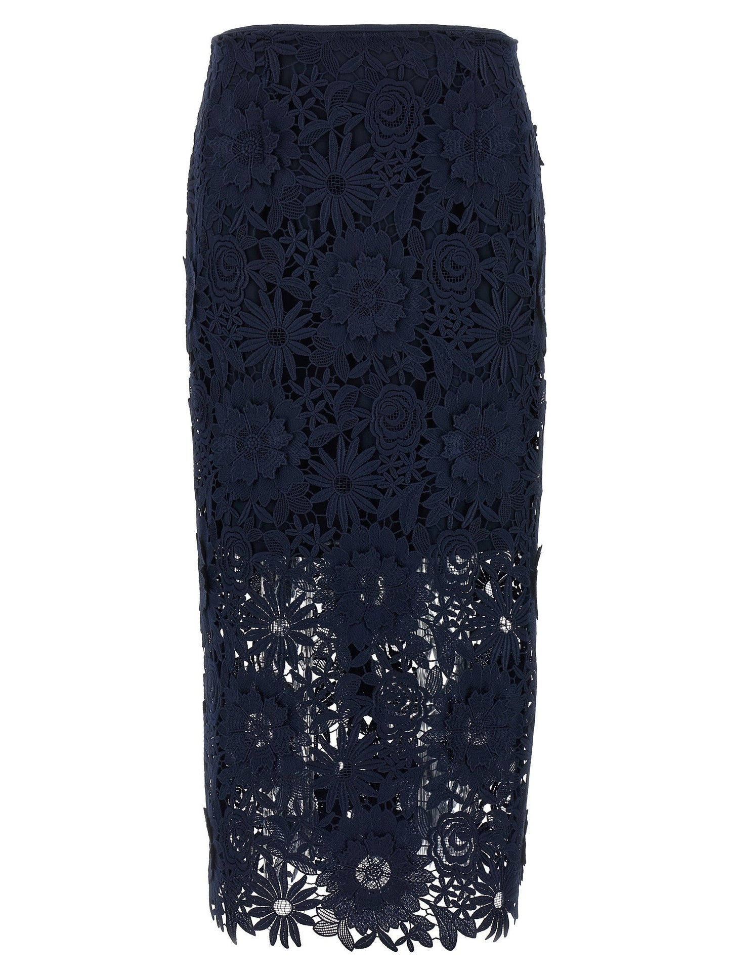 Rotate Birger Christensen '3 D Lace'スカートを回転させます - Image 1