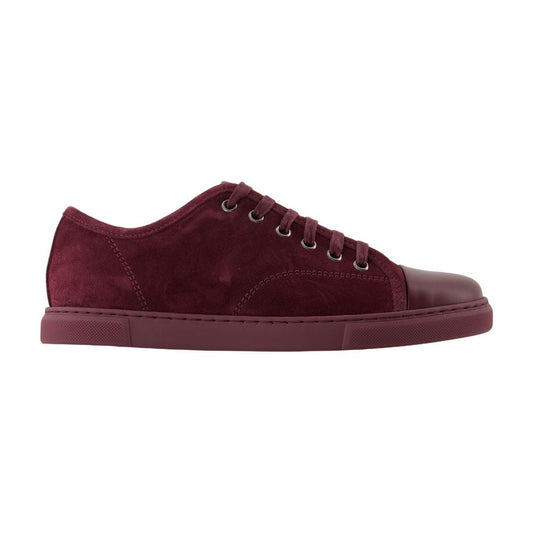 Lanvin DBB1スニーカーLanvin Leather Burgundy - Image 1