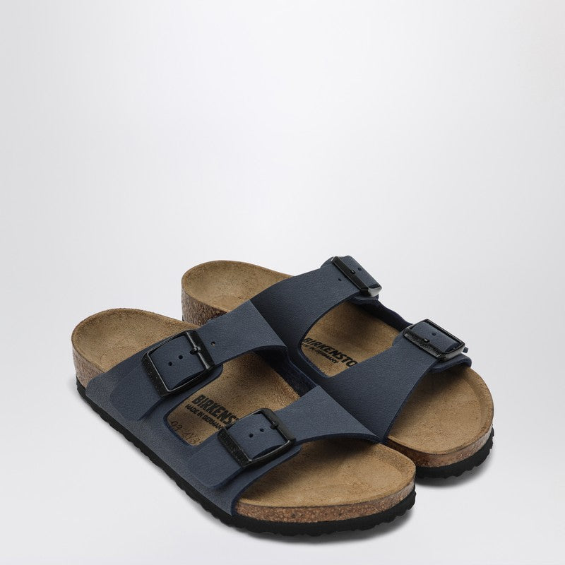 Birkenstock ビルケンシュトックスライドアリゾナビルコフロルネイビーブルー - Image 1