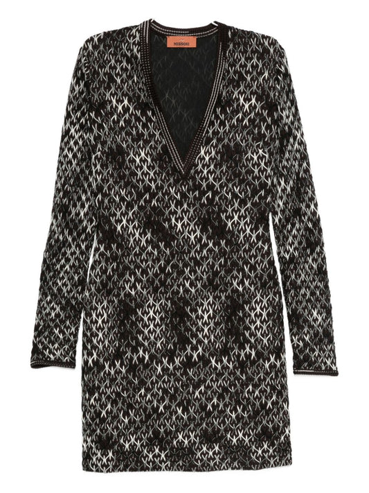 Missoni ミッソーニウールブレンドショートドレス - Image 1