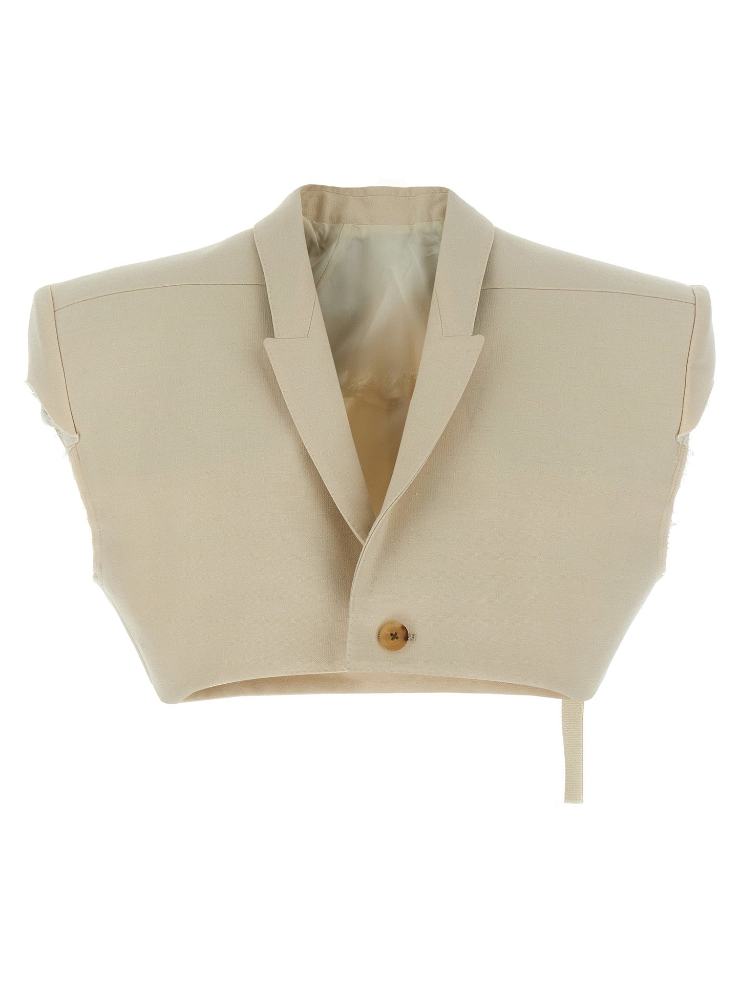 Rick リックオーウェンズのマイクロタトリン 'ベスト - Image 1