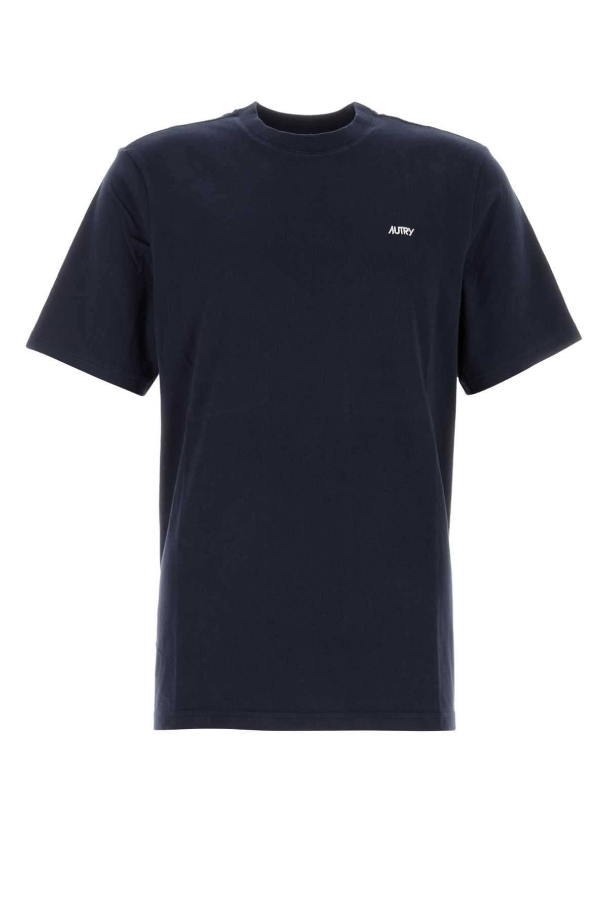 Autry Autry Dark Blue Cotton Tシャツ - Image 1